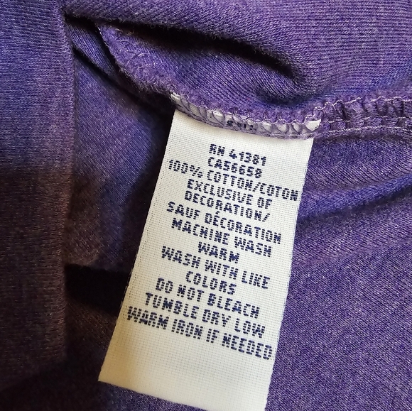 Polo Ralph Lauren Men's Size Large Purple with Red Logo - Picture 6 of 7